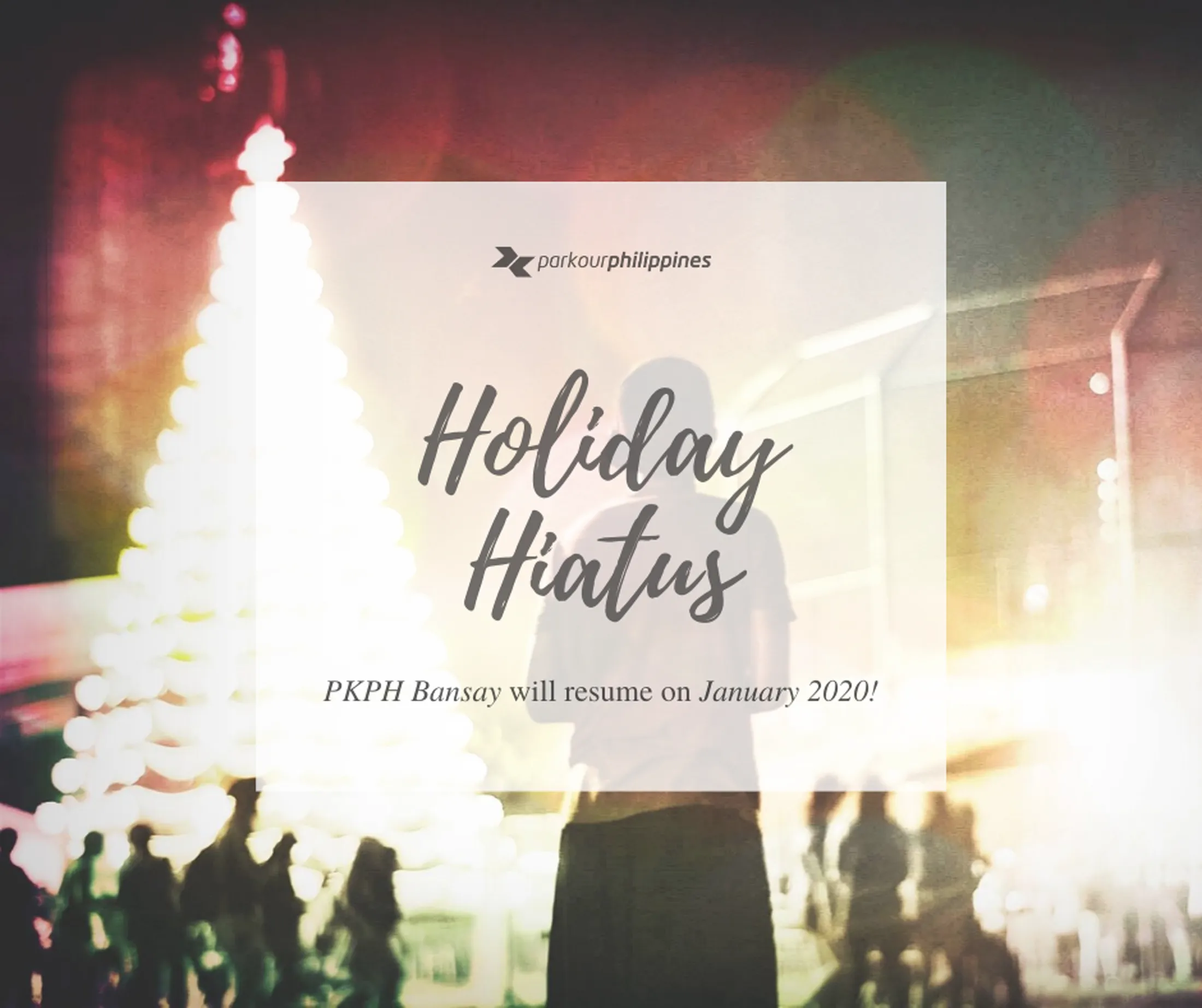 Holiday Hiatus